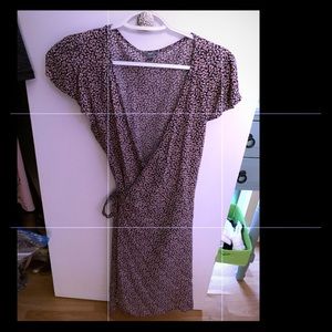 Aerie Floral Wrap Dress